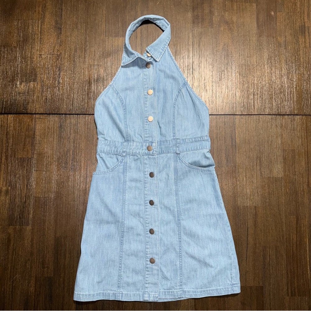 Free People  Women's XS Sami Denim Mini Dress